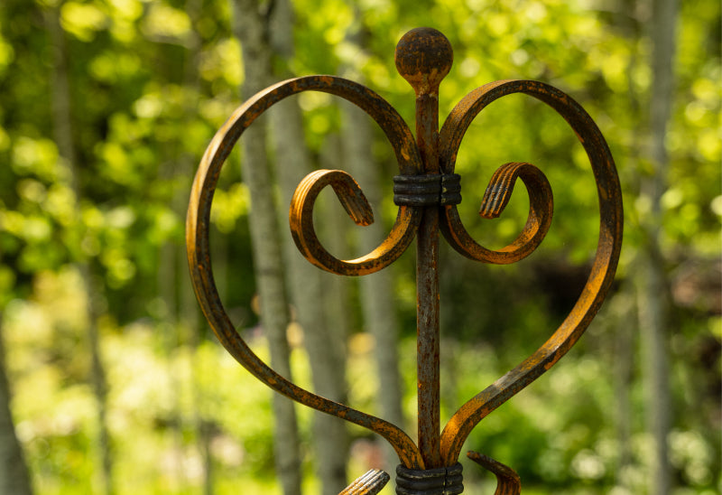 Rankstab Treviso als Detailansicht | Unbeschichtet