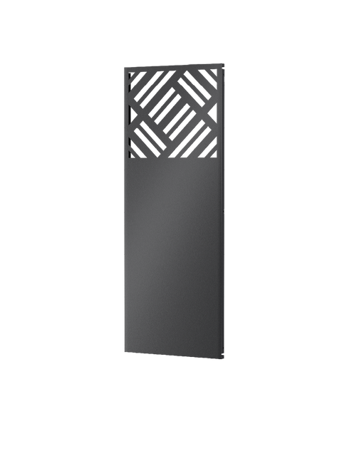 Metallsichtschutz Amato Modell | Pulverbeschichtet Anthrazit