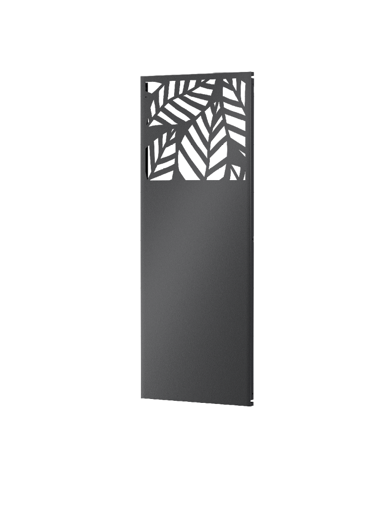 Metallsichtschutz Liro Modell | Pulverbeschichtet Anthrazit Metallsichtschutz Liro Modell | Pulverbeschichtet Anthrazit