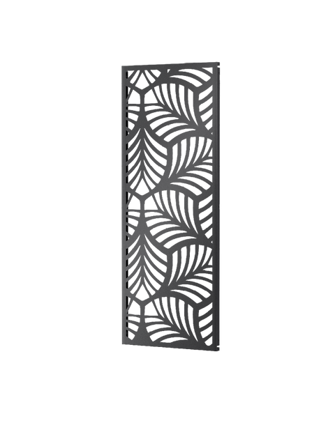 Metallsichtschutz Livenza Modell | Pulverbeschichtet Anthrazit