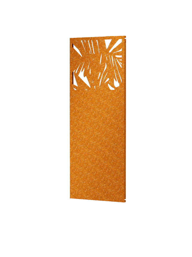 Palo Longlife Bianco Per Recinzione Privacy 240x8 Cm - Plastica Con Anima In Metallo