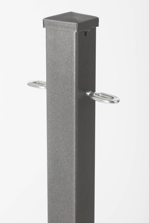 Pfosten Detail | Pulverbeschichtet Anthrazit