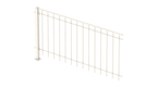 Geländer Padua als 3D-Modell | Pulverbeschichtet Sonderfarbe RAL 9010 Reinweiß