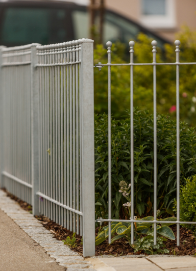 Zaun Ancona an Grundstuecksgrenze | Feuerverzinkt