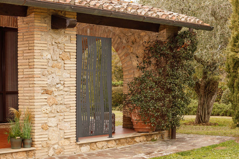 Frangivista Arno, antracite verniciato a polvere