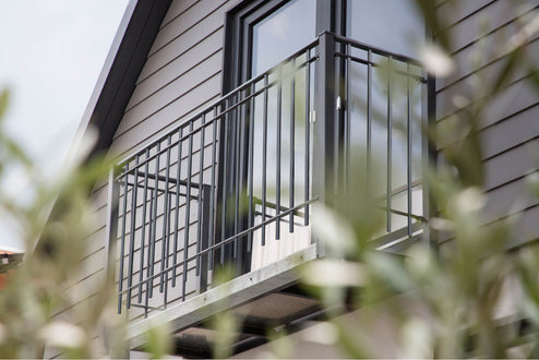 Ringhiera Padova verniciata a polvere antracite