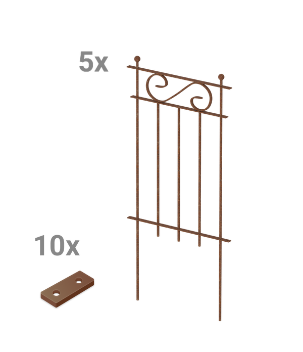 Set di recinzione decorativa Balerna