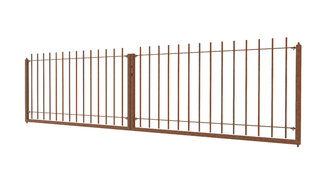 Zweiflügeliges Tor Padua als 3D Modell | Unbeschichtet